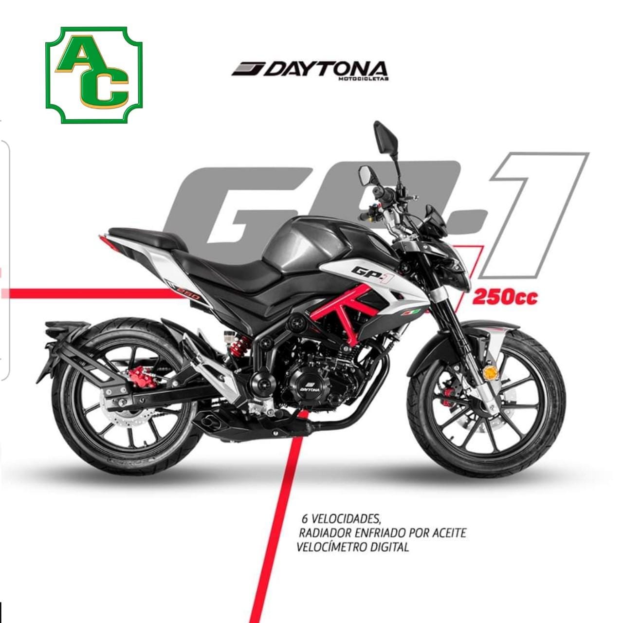 MOTO DAYTONA GP1 250 - Imagen 2