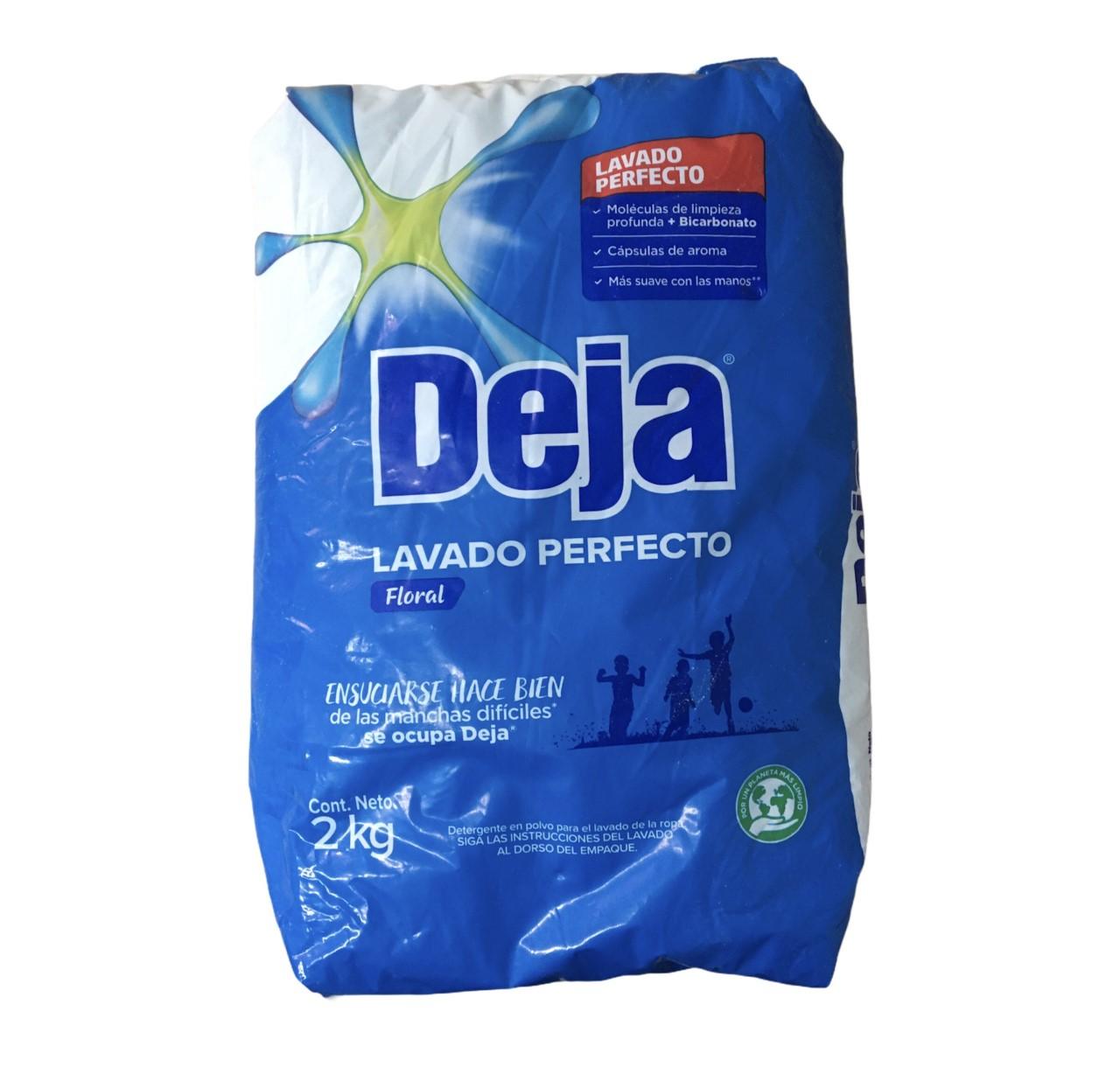 Detergente Deja Lavado Perfecto Floral 2Kg
