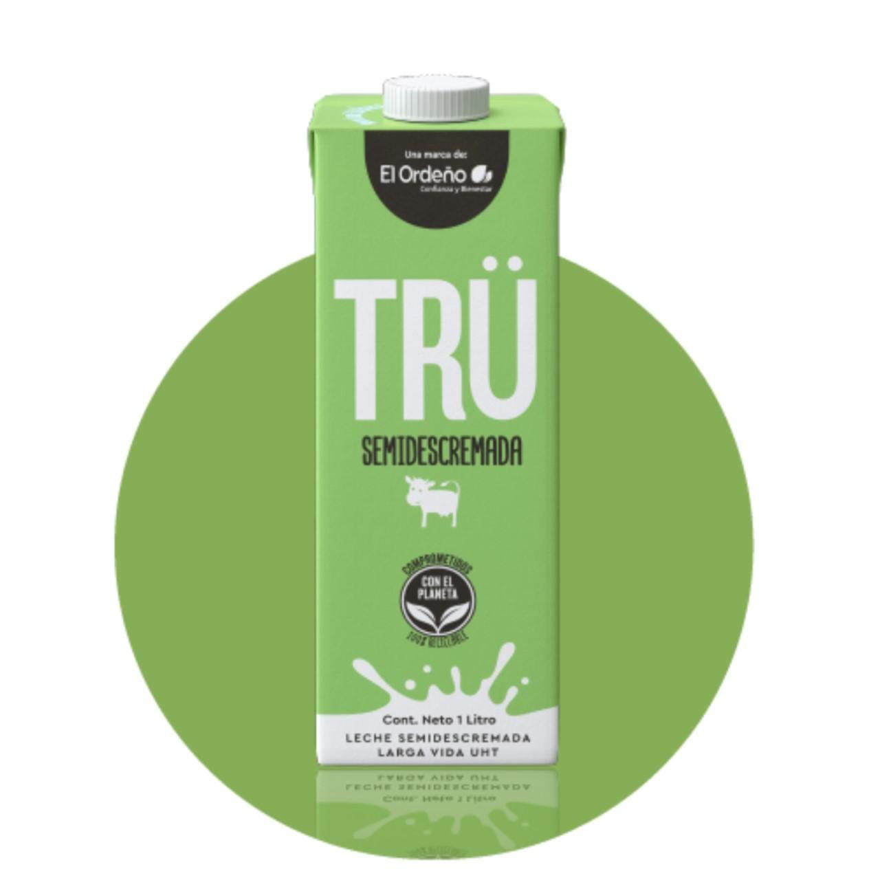 Leche Tru Semidescremada 1L