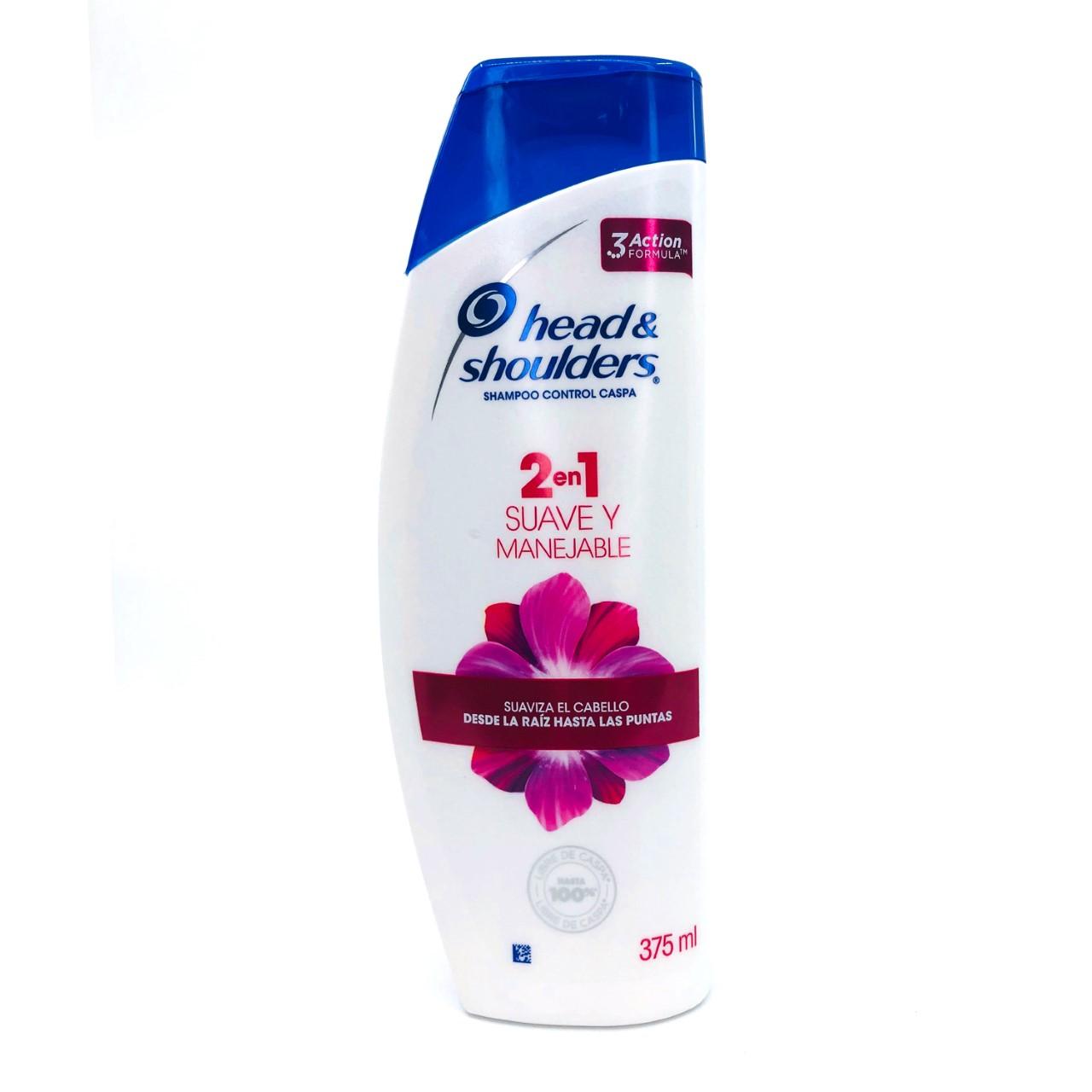 Shampoo Head & Shoulders Suave y Manejable 375ml