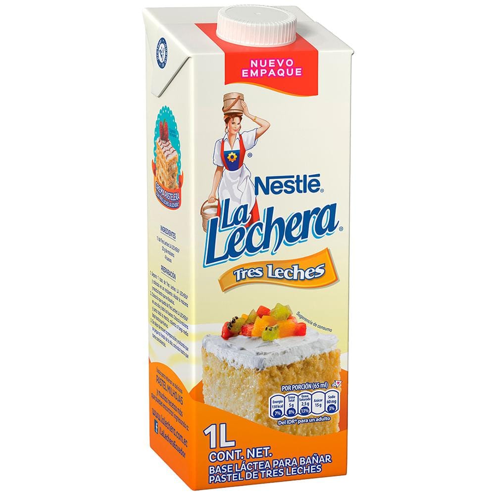 Tres Leches La Lechera Cartón 1L