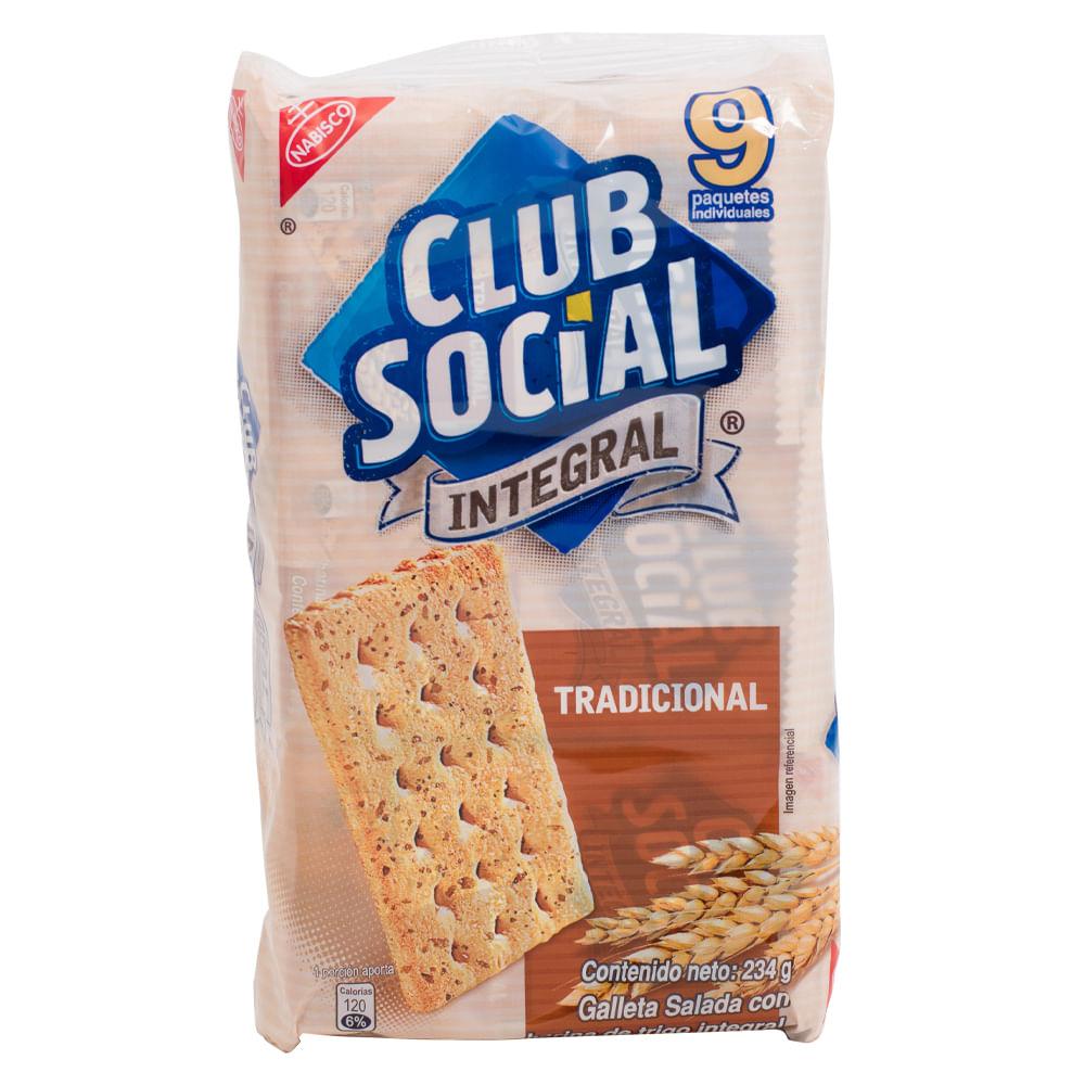 Galleta Club Social Integral Tradicional 234g