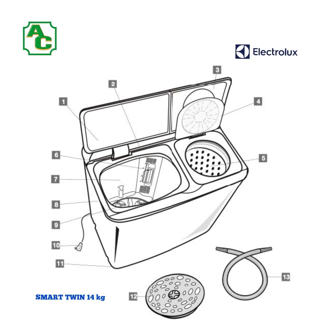 LAVADORA ELECTROLUX ETB14M3MSUPW1