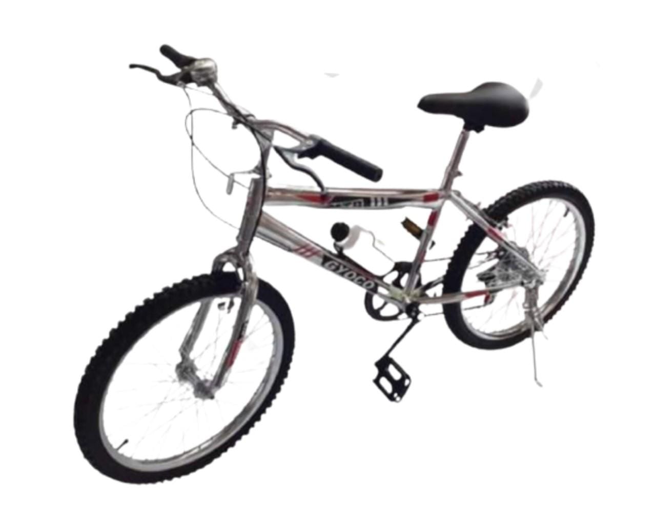bicicleta gyoco aro 20 cromada