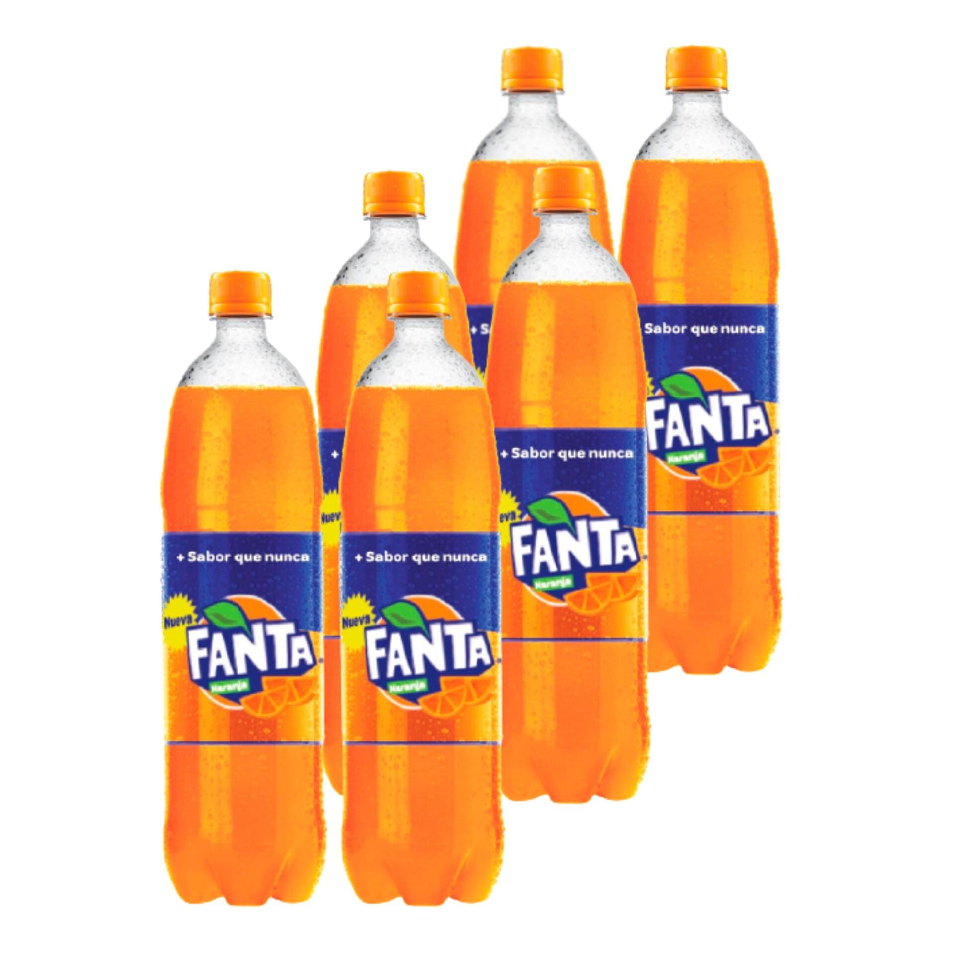 6 pack cola fanta 1.35L