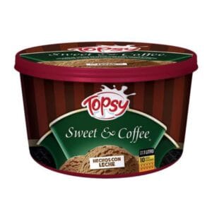 HELADO TOPSY SWEET & COFFEE 1LT