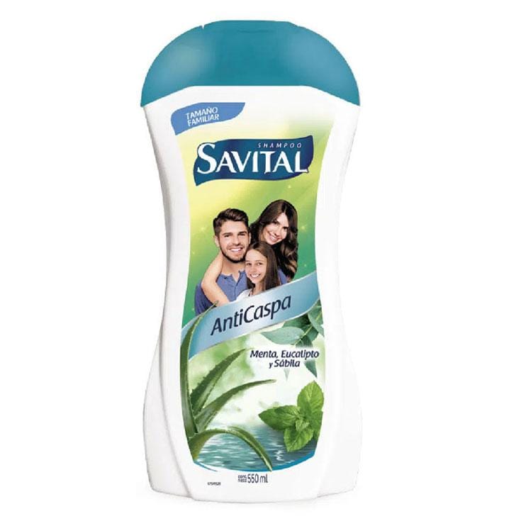 SHAMPOO SAVITAL ANTCASPA 550ML