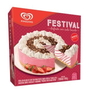 TORTA HELADA PINGUINO FESTIVAL 2.5L