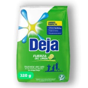 detergente deja fuerza limon 320g