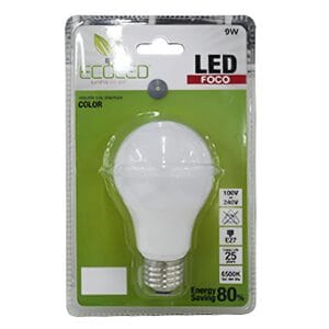 Foco Ecoled de 9w